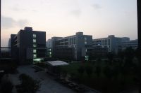 south_campus_2_view_from_building_36_towards_south_east_sunrise_autumn_2017